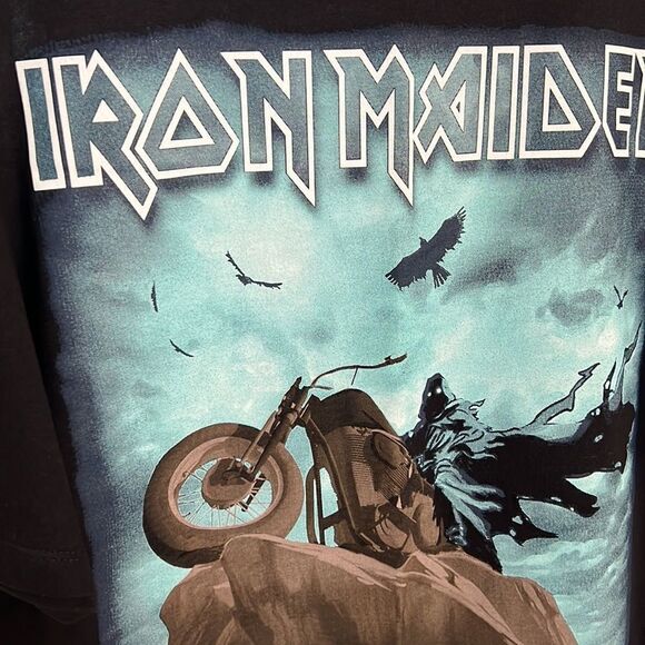 NWT Iron Maiden The Writing On The Wall T-Shirt Size XL - Picture 3 of 6